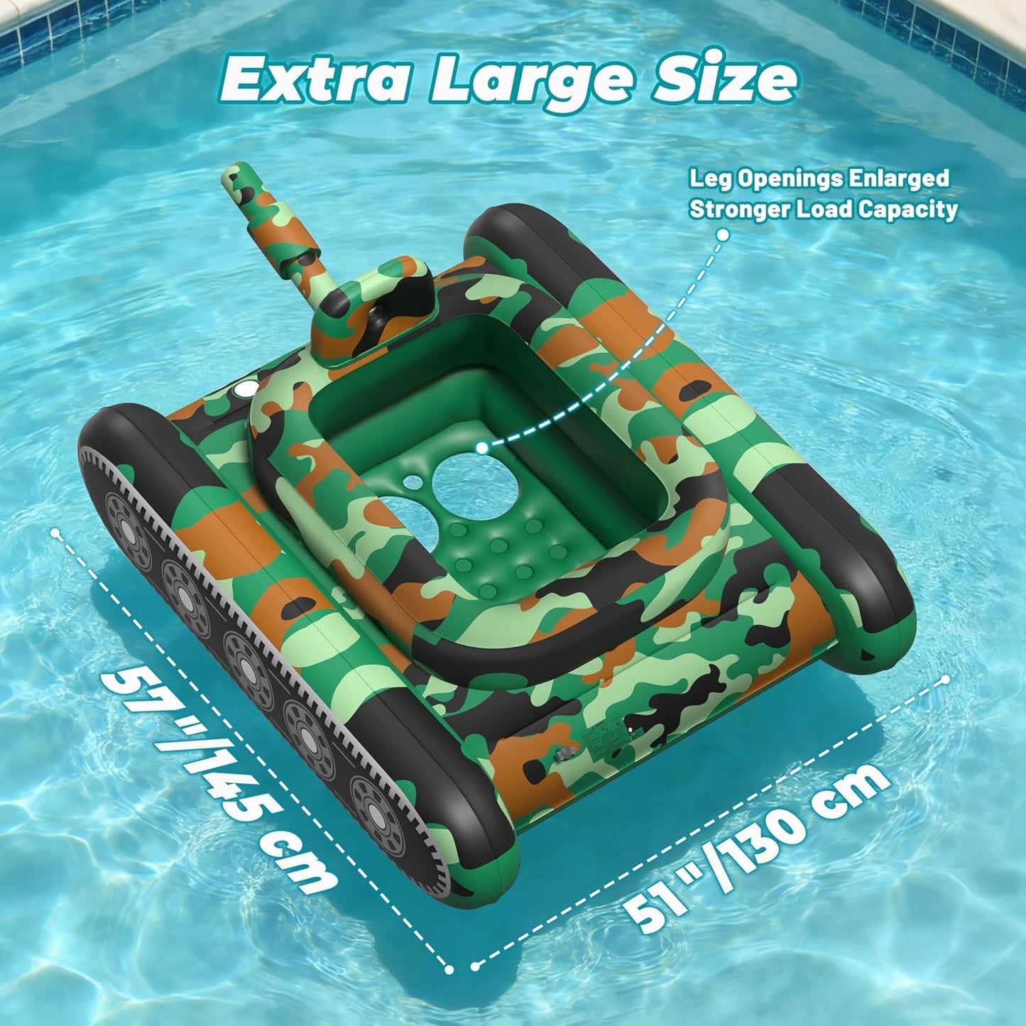 Epic Water Battle Inflatable Tank